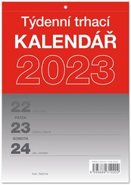 Nástěnný kalendář Trhací týdenní 2023, A5
