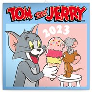 Poznámkový kalendář Tom a Jerry 2023
