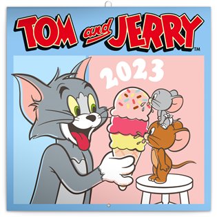 Poznámkový kalendář Tom a Jerry 2023 - 