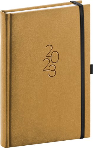 Denní diář Majestic 2023, béžový - 