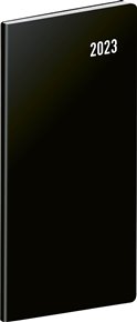 Kapesní diář Černý 2023, plánovací měsíční