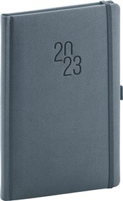 Týdenní diář Diamante 2023, šedý