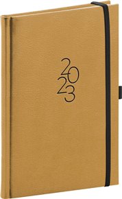 Týdenní diář Majestic 2023, béžový