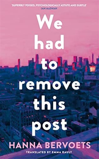 We had to remove this post - Hanna Bervoets