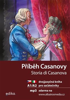 Kniha Příběh Casanovy Storia di Casnova (A1/A2)