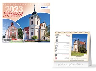 Stolní kalendář mini 2023 Katolický - 