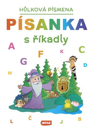 Písanka s říkadly - Hůlková písmena - 