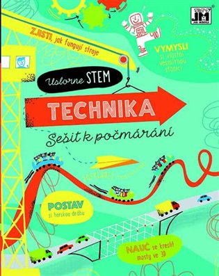Sešit k počmárání - Technika: Usborne STEM - 