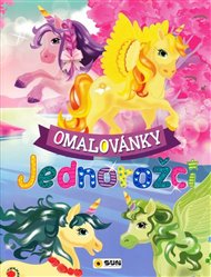 Omalovánky - Jednorožci - velká kniha