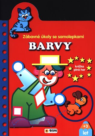 Zábavné úkoly se samolepkami-Barvy - 