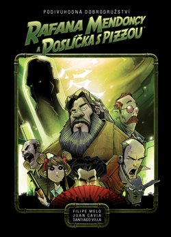 Podivuhodná dobrodružství Rafana Mendoncy a poslíčka s pizzou koupíte na Kosmas.cz