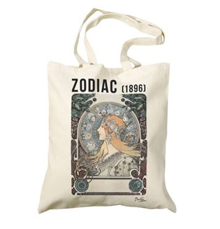 Plátěná taška Alfons Mucha - Zodiac - 