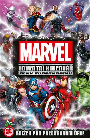 Marvel - Adventní kalendář plný superhrdinů koupíte na Kosmas.cz