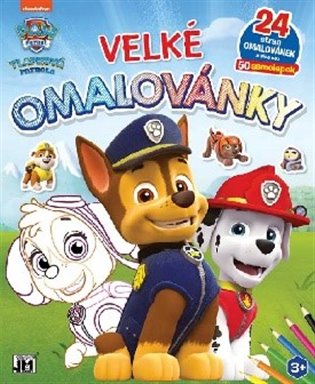 Velké omalovánky - Tlapková patrola - 