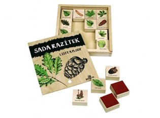 Razítka - listy a plody CZ - 