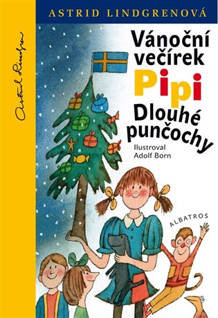 Vánoční večírek Pipi Dlouhé punčochy ALBATROS