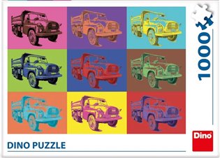 Dino Pop art Tatra 1000 dílků