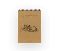 Eko blok z recy papíru M liška