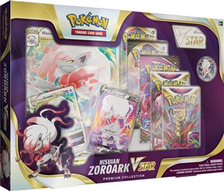 Pokémon TCG: Hisuian Zoroark VStar Premium Collection - 