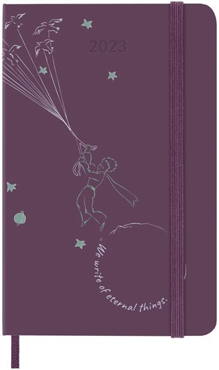 Plánovací zápisník Moleskine Malý princ 2023 S Fly - 