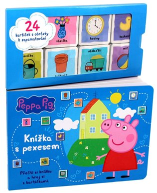 Peppa Pig - Knížka s pexesem (Defekt) koupíte na Kosmas.cz