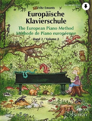 Evropská klavírní škola 2 - Europäische Klavierschule - Fritz Emonts