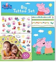 Velký set s tetováním - Peppa pig