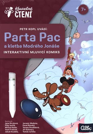 Kouzelné čtení - Komiks Parta Pac a kletba Modrého Jonáše