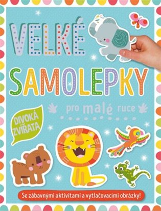 Velké samolepky pro malé ruce: Divoká zvířata koupíte na Kosmas.cz