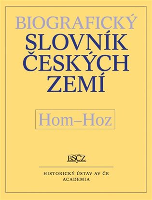 Biografický slovník českých zemí (Hom–Hoz) 26.díl - Zdeněk Doskočil