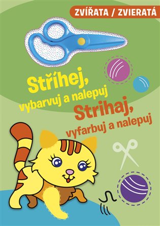 Stříhej, vybarvuj a nalepuj - Zvířata
