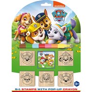 Razítka 5+1 s voskovkou - Tlapková patrola