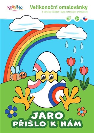 Jaro přišlo k nám! - Velikonoční omalovánky - 