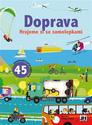 Hrajeme si se samolepkami - Doprava - 