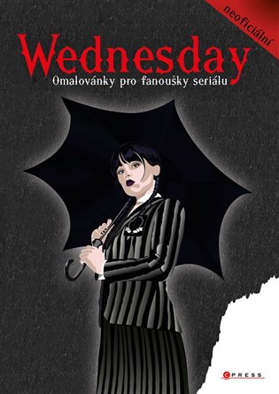 Wednesday – omalovánky pro fanoušky seriálu - 