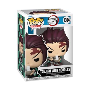 Funko POP Animation: Demon Slayer S2- Tanjiro w/Noodles - 