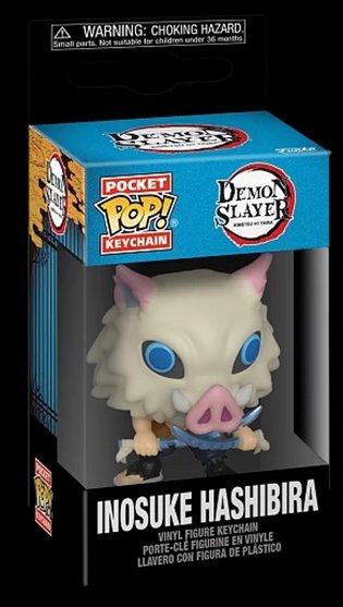 Funko POP Keychain: Demon Slayer- Inosuke - 