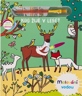 Malování vodou - Kdo žije v lese? - 