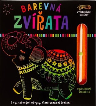 Barevná zvířata - Vyškrabávací obrázky - Olena Herasimova