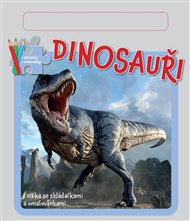 Dinosauři - Knížka se skládačkami, omalovánkami a pastelkou