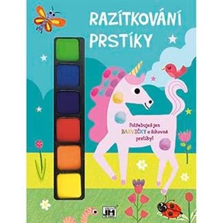 Razítkování prstíky - Jednorožec - 