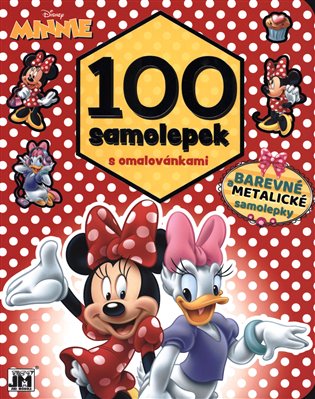 100 samolepek s omalovánkami - Minnie - 