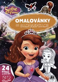 Omalovánky A4 se samolepkami - Sofie První
