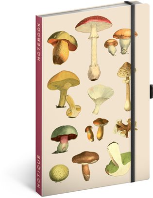 Notes Houby Kateřiny Winterové, linkovaný - 