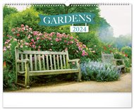 Nástěnný kalendář Zahrady 2024