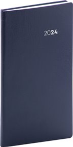 Kapesní diář Balacron 2024, tmavě modrý