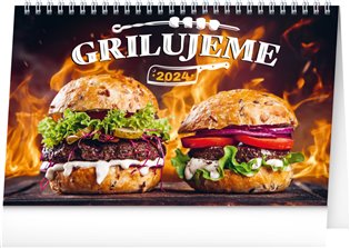 Stolní kalendář Grilujeme 2024 - 