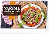 Stolní kalendář Vaříme snadno a rychle 2024