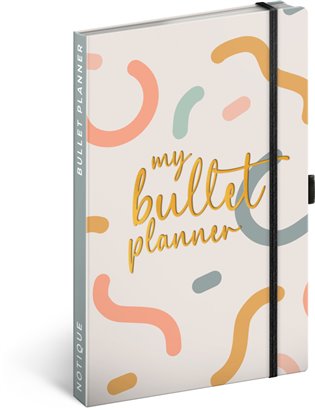 Týdenní nedatovaný diář My Bullet Planner - 