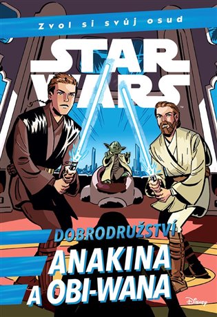 Kniha Star Wars - Dobrodružství Anakina a Obi-Wana